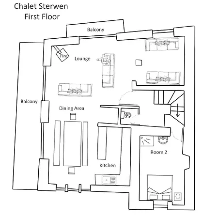Sterwen Sauna Chalet Landry